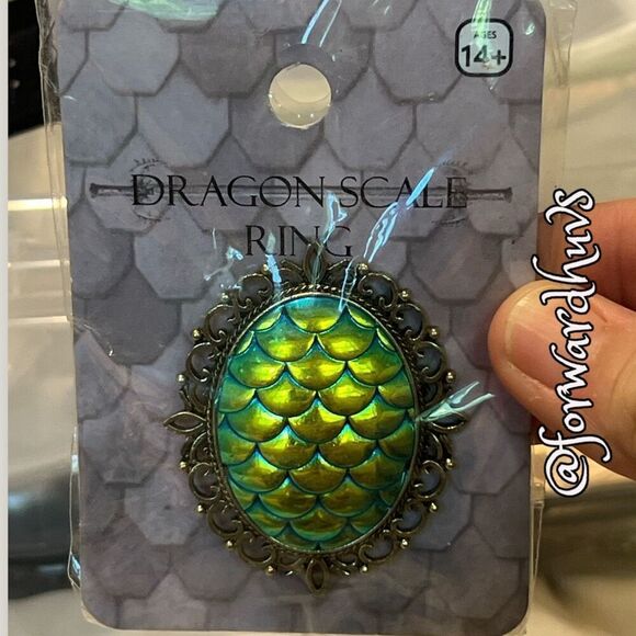 Dragon Scale Statement Ring - New in Package - Picture 3 of 10